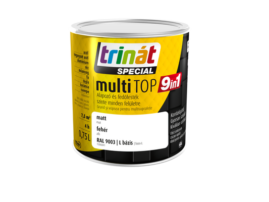 Trinát multiTOP 9in1 alapozó és fedőfesték