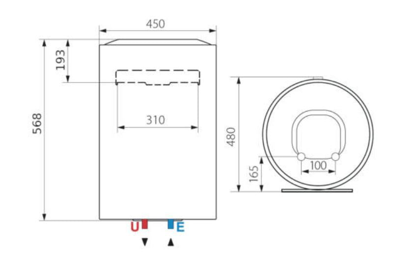 ARISTON  LYDOS R 50V EU VILLANYBOJLER