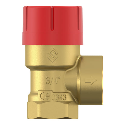 FLAMCO PRESCOR 3/4"X3/4" BIZTONSÁGI SZELEP 2,5 BAR