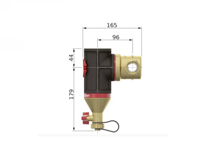 FLAMCO CLEAN SMART   5/4" MÁGNESES ISZAPLEVÁLASZTÓ