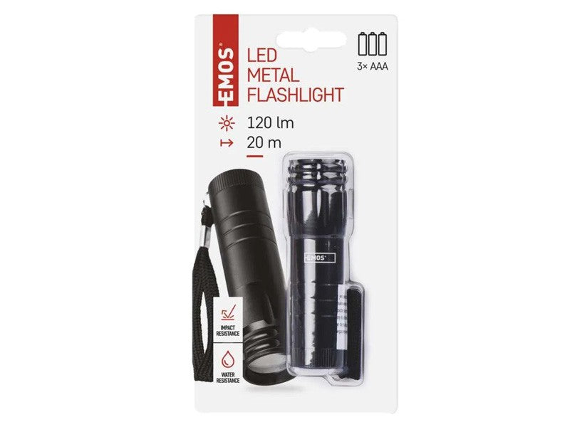 EMOS ZSEBLÁMPA 3W COB LED 3X AAA