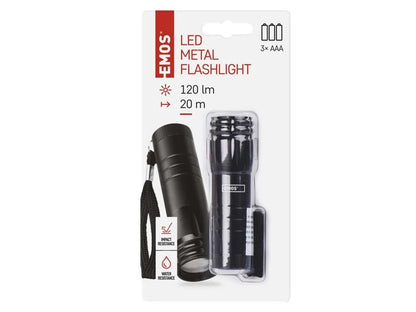 EMOS ZSEBLÁMPA 3W COB LED 3X AAA