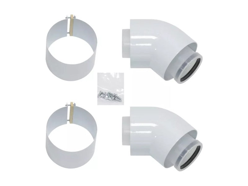 VAILLANT 80/125 KÖNYÖK 45° KONC. 2DB