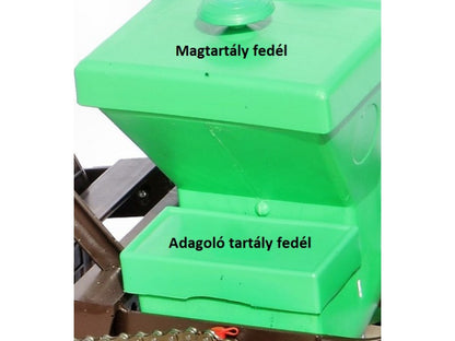 Nagy fedél vetőgéphez