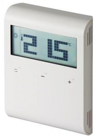 SIEMENS SZOBATERMOSZTÁT RDD10.1 LCD KIJELZŐVEL, IDŐZÍTHETŐ