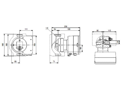 GRUNDFOS MAGNA3 25-40