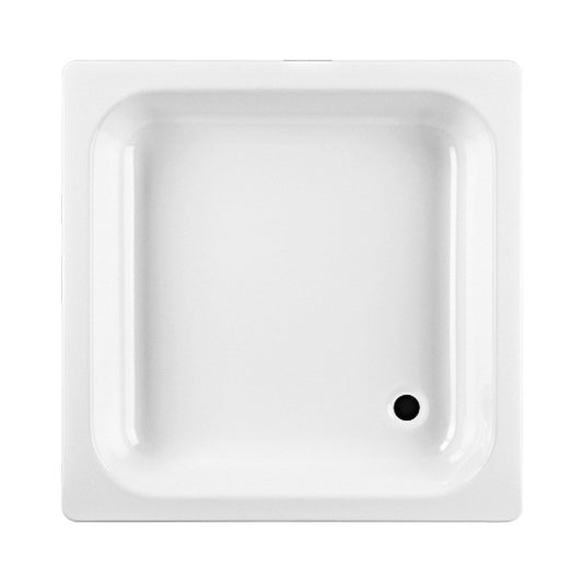 ZUHANYTÁLCA 90X90X14,5CM FEHÉR JIKA LEMEZ SZÖGLETES