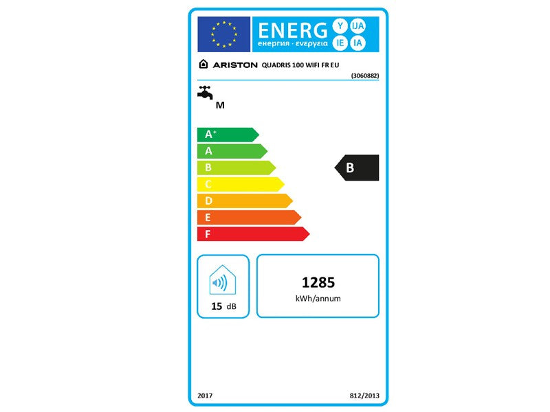 ARISTON  QUADRIS WIFI 100 EU VILLANYBOJLER