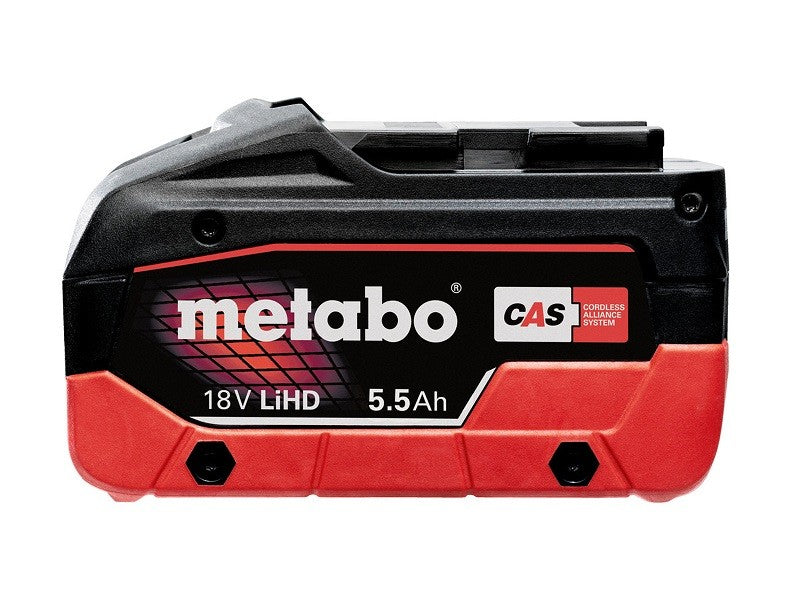 METABO AKKUMULÁTOR, LIHD AKKUEGYSÉG 18 V - 5,5 AH, AIR COOLED