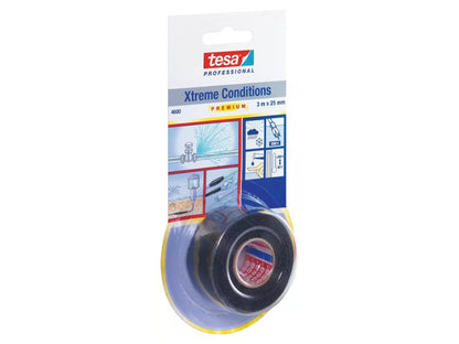 TESA XTREME SZALAG ÁTLÁTSZÓ 3M/25MM FEKETE