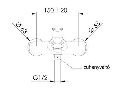 REMER VANITY KÁD CSAPTELEP ZUHANYSZETT NÉLKÜL