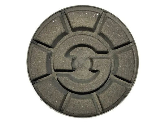 DR.SCHULZE polirozó korong (fém-kerámia kötés, 80mm, #200, betonhoz, kemény padlóhoz)