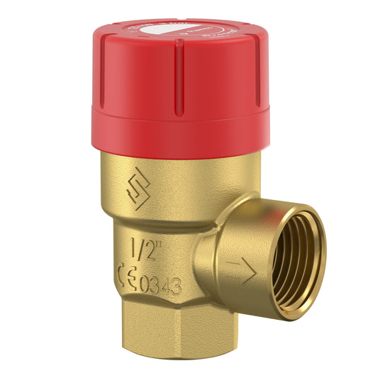 FLAMCO PRESCOR 1/2"X1/2" BIZTONSÁGI SZELEP 3 BAR