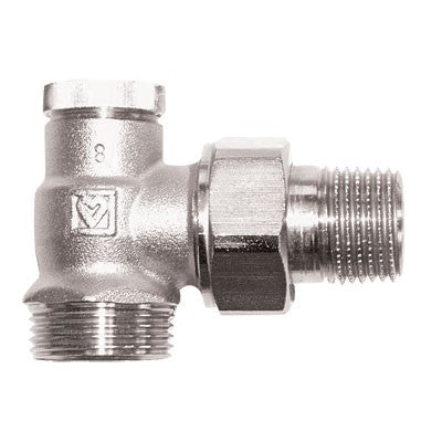 HERZ 1/2" SAROK VISSZA RADIÁTORSZELEP KM RL-1  1374801