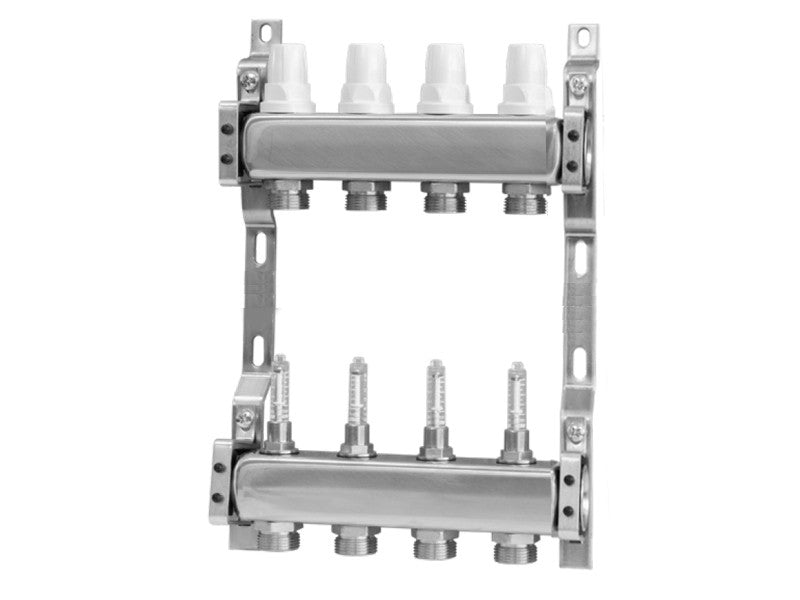 FOCUS FLOW OSZTÓ-GYŰJTŐ 4 KÖR, ÁRAMLÁSMÉRŐVEL, INOX M28