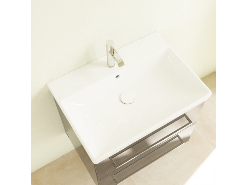 VILLEROY & BOCH AVENTO MOSDÓ 650X470MM, TÚLFOLYÓVAL