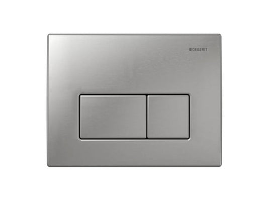GEBERIT NYOMÓLAP KAPPA 50 KÉTMENNYISÉGES NEMES ACÉL