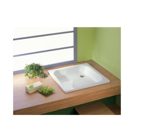 ZUHANYTÁLCA 80X80X14,5CM FEHÉR JIKA LEMEZ SZÖGLETES CSÚSZÁSMENTES