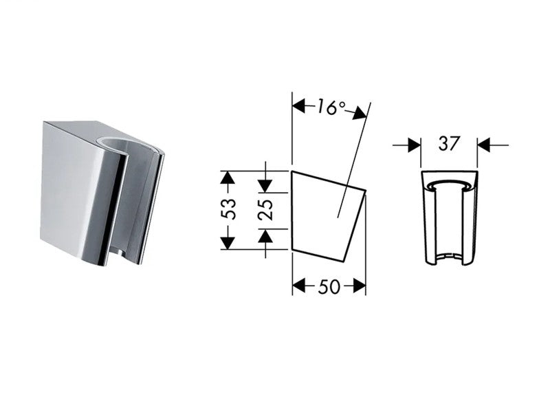 HANSGROHE CROMA SELECT S VARIO PORTER ZUHANYSZETT 1,25M FEHÉR/KRÓM