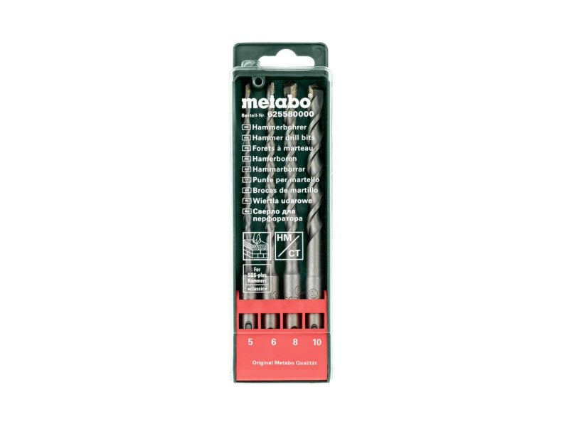 METABO FÚRÓSZÁR KÉSZLET, SDS-PLUS-KAZETTA SP, 4-RÉSZES