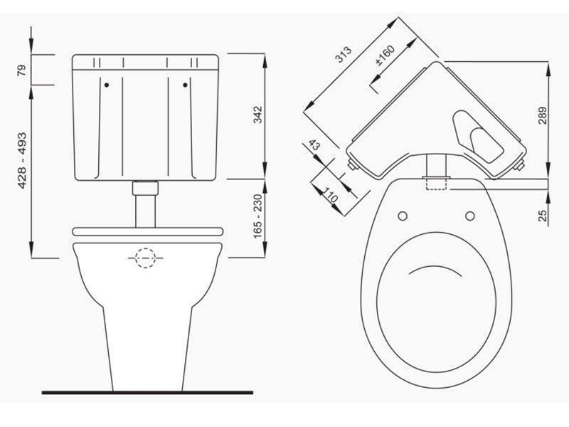 LIV LINEA WC TARTÁLY, SAROK KIVITELBEN