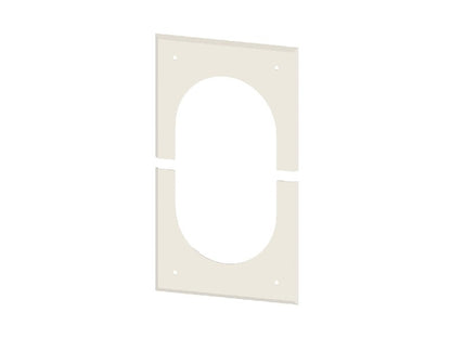 ALMEVA LIL TAKARÓLEMEZ KÉTRÉSZES 60/100   LIL-PPH/ACÉL FEH