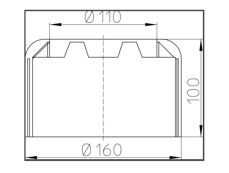 HL 7.WE WC TAKARÓRÓZSA DN110