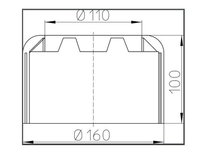 HL 7.WE WC TAKARÓRÓZSA DN110