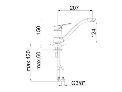 HERZ PROJEKT M20 EGYKAROS MOSOGATÓ CSAPTELEP ÁLLÓ