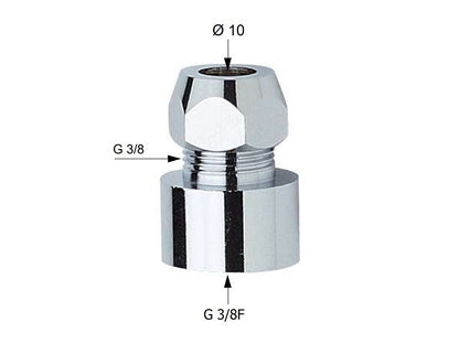 MOSDÓHOLLANDER 3/8" TÖMSZELENCE REMER  10 MM REMER