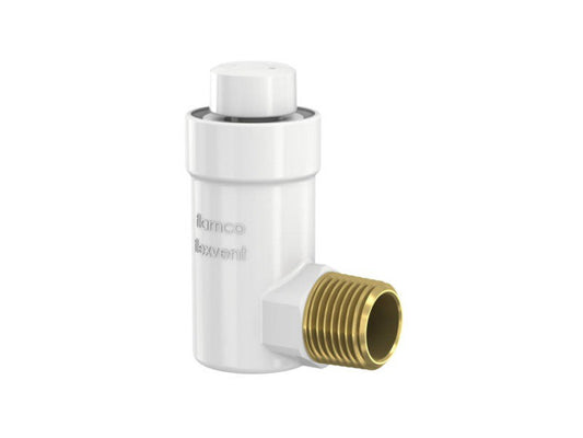 FLAMCO FLEXVENT H 1/2" AUTOMATA LÉGTELENÍTŐ - SAROK - FEHÉR