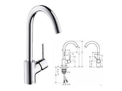 HANSGROHE TALIS S2 VARIARC MOSOGATÓ CSAPTELEP