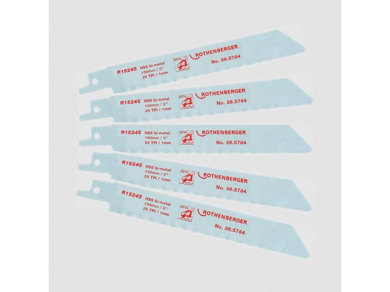 ROTHENBERGER FÉMFŰRÉSZLAP 150MM Z24 (5DB)