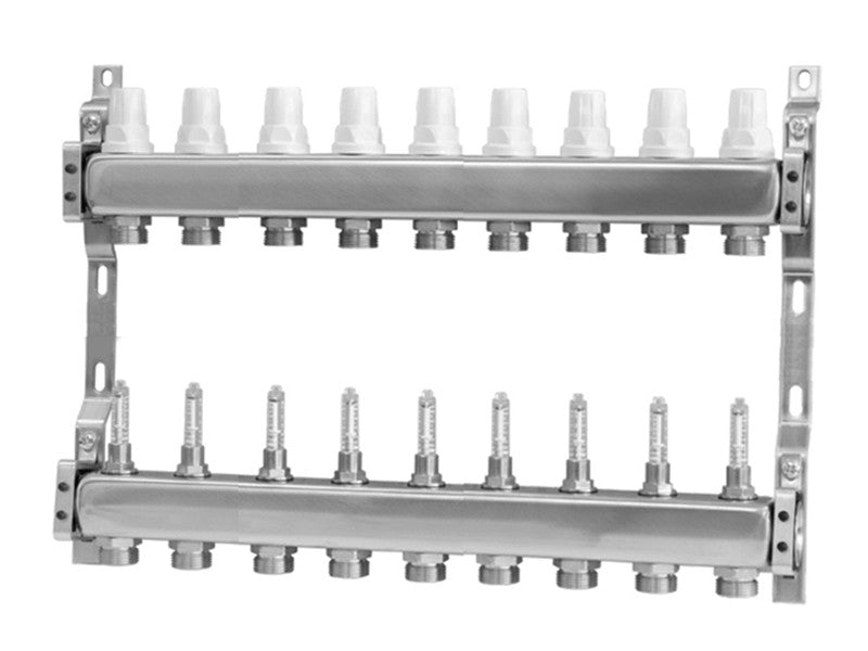 FOCUS FLOW OSZTÓ-GYŰJTŐ 9 KÖR, ÁRAMLÁSMÉRŐVEL, INOX M28