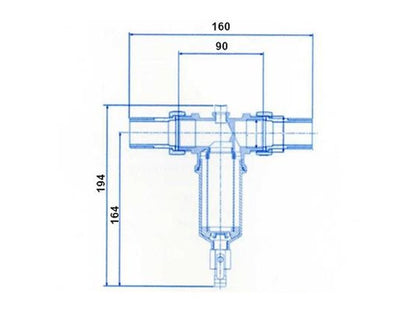 BWT PROTECTOR MINI 3/4" C/R KÉZI VISSZAÖBLÍTHETŐ SZŰRŐ,LEMOSHATÓ BETÉTES VÍZSZŰRŐ
