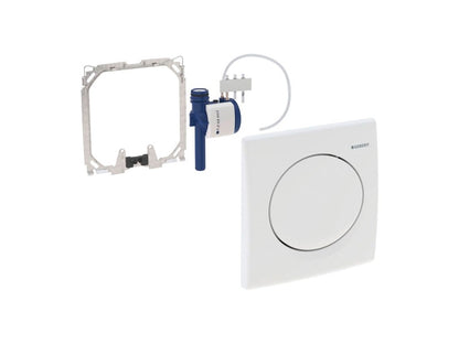 GEBERIT BASIC PNEUMATIKUS VIZELDE VEZÉRLÉS - FEHÉR
