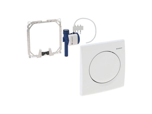 GEBERIT BASIC PNEUMATIKUS VIZELDE VEZÉRLÉS - FEHÉR