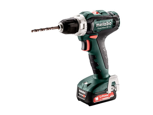 METABO FÚRÓCSAVAROZÓ, POWERMAXX BS12, TOKMÁNYOS, AKKUS
