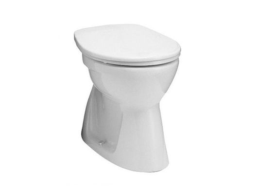 ALFÖLDI BÁZIS WC - LAPOSÖBLÍTÉSŰ, ALSÓ KIFOLYÁSÚ, NYÚJTOTT  4032 00