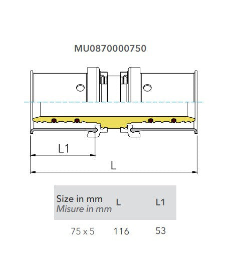 COMISA PRESS 75-75X5MM TOLDÓ IDOM