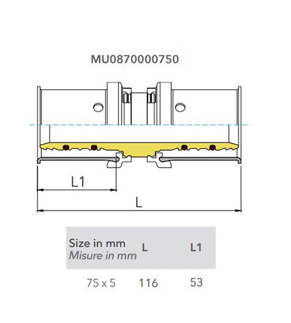COMISA PRESS 75-75X5MM TOLDÓ IDOM