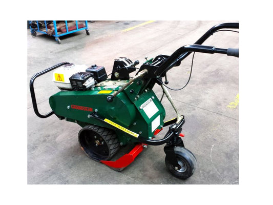 Bérelhető TMC24 Gyepfelszedő gép, HONDA GX200, 40cm munkaszélesség, max 70 mm vágási mélység