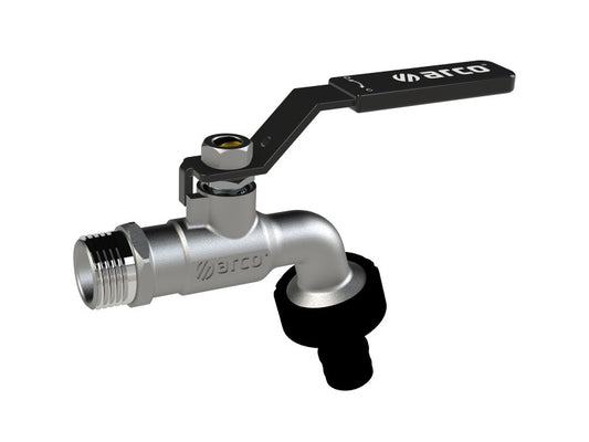 KERTI CSAP 3/4"-3/4" ARCO JARDIN, GYORSCSATLAKOZÓVAL, FEKETE KAROS   30#