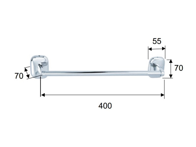 REMER SUITE TÖRÖLKÖZŐTARTÓ 40CM