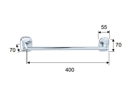 REMER SUITE TÖRÖLKÖZŐTARTÓ 40CM