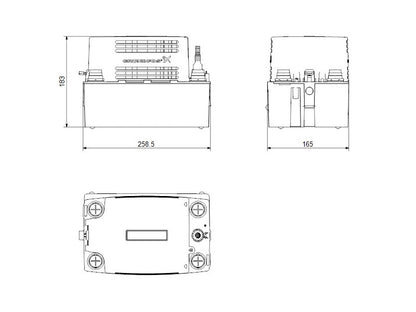 GRUNDFOS CONLIFT 1 KONDENZÁTUM ÁTEMELŐ SZIVATTYÚ
