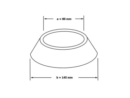ALMEVA KIEGÉSZÍTŐ TAKARÓ RÓZSA (FEHÉR) 80
