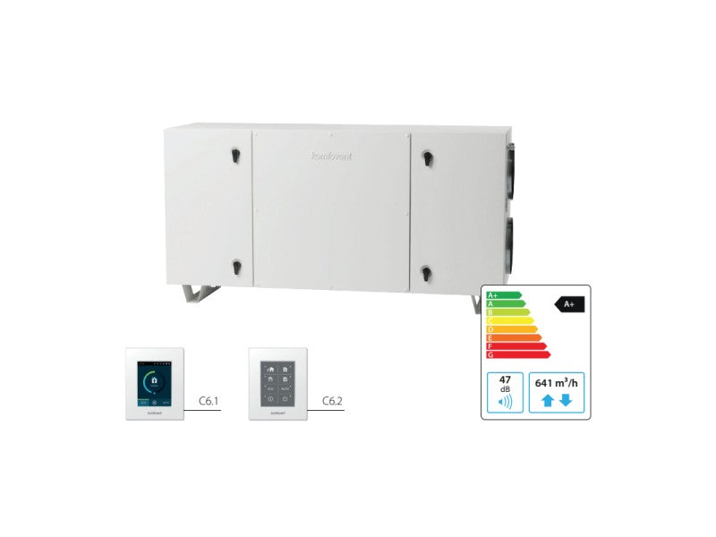 KOMFOVENT DOMEKT LÉGKEZELŐ CF-700-H-L1-F7/M5-C6M KERESZTÁRAMÚ FEKVŐ