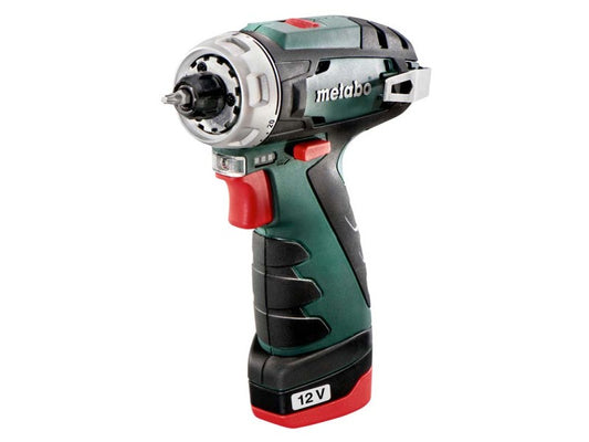 METABO FÚRÓCSAVAROZÓ, POWERMAXX BS BASIC, AKKUS 2X12V 2,0AH, TÖLTŐ LC 12