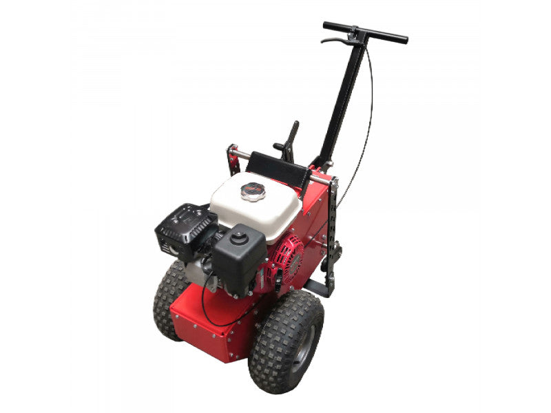 EUROKOMAX gyepfelszedő gép, HONDA GX200, 40 cm vágásszélesség